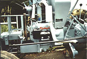 Eicher ED 22 Detail, w�hrend der Restauration